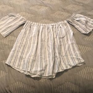 Cute off the shoulder shirt